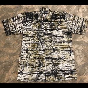 Batik dress shirt